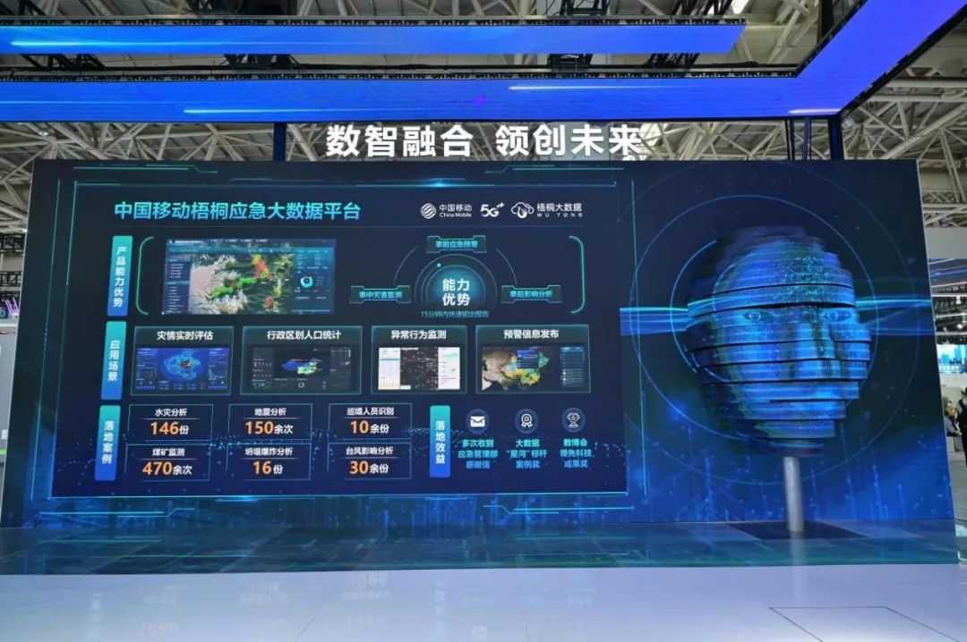 數字中國建設峰會丨走！去中國移動館觸摸數字脈動與大數據處理